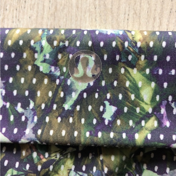 Lululemon Wunder Under Cropped Roll Down Floral Print Leggings - Picture 5 of 9